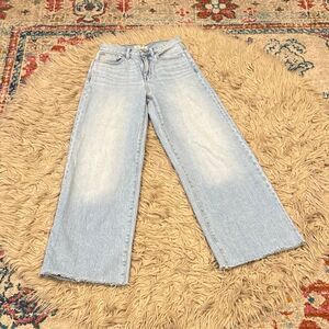 Madewell superwide-leg jeans size 23